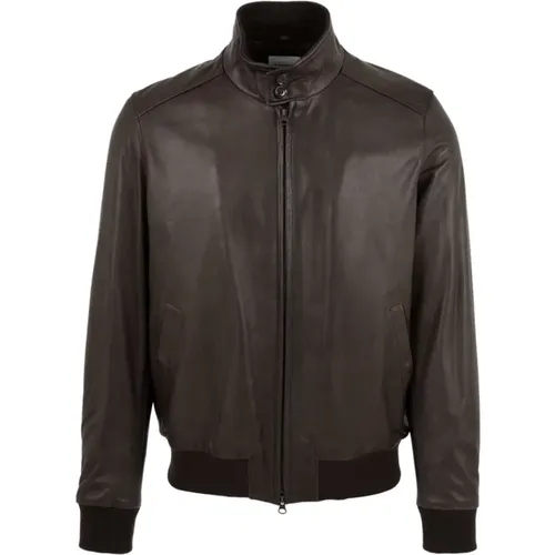 Jackets > Leather Jackets - - Aspesi - Modalova
