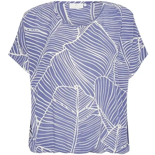 Kaffe - Tops > T-Shirts - Blue - Kaffe - Modalova