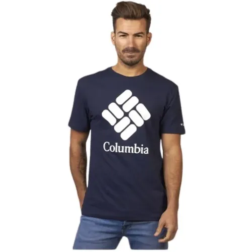 Columbia - Tops > T-Shirts - Blue - Columbia - Modalova