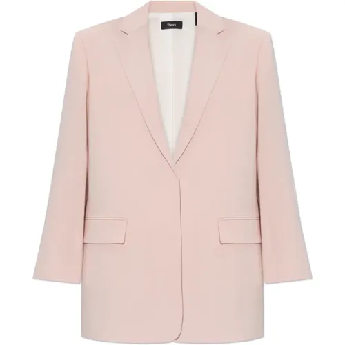 Theory - Jackets > Blazers - Pink - Theory - Modalova