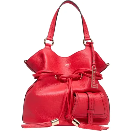 Lancel - Bags > Bucket Bags - Red - Lancel - Modalova