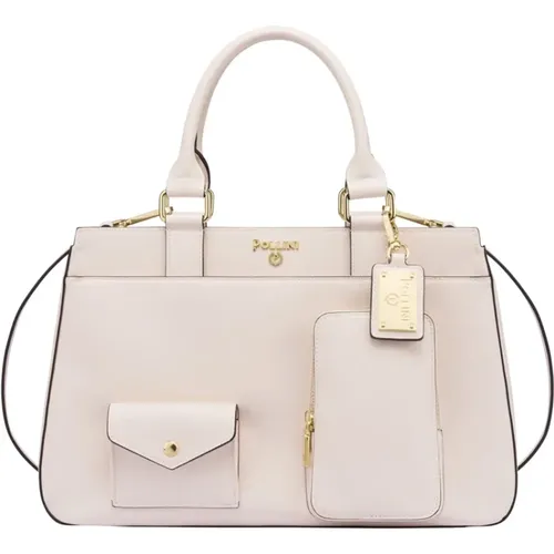 Pollini - Bags > Handbags - Beige - Pollini - Modalova