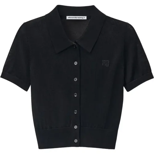 Tops > Polo Shirts - - alexander wang - Modalova