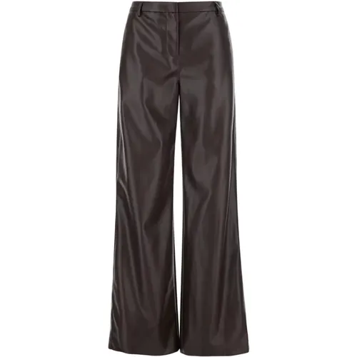 Trousers > Wide Trousers - - Plain Units - Modalova