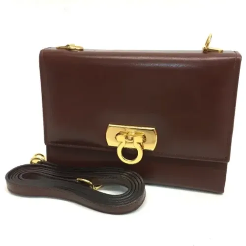 Pre-owned > Pre-owned Bags > Pre-owned Cross Body Bags - - Salvatore Ferragamo Pre-owned - Modalova