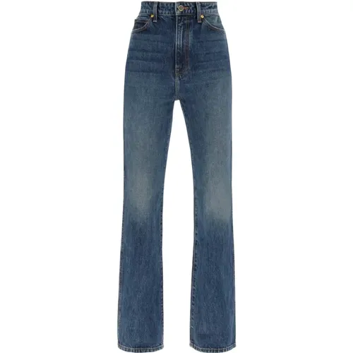 Jeans > Straight Jeans - - Khaite - Modalova