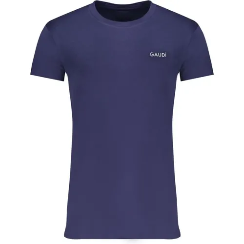 Gaudi - Tops > T-Shirts - Blue - Gaudi - Modalova