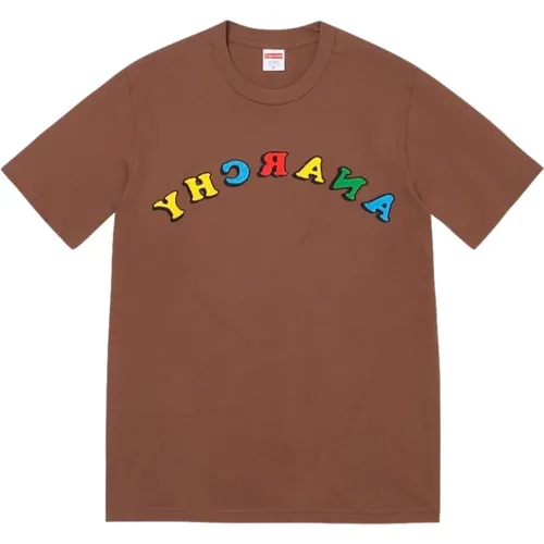 Supreme - Tops > T-Shirts - Brown - Supreme - Modalova