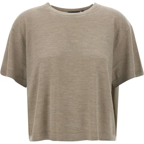 Theory - Tops > T-Shirts - Beige - Theory - Modalova