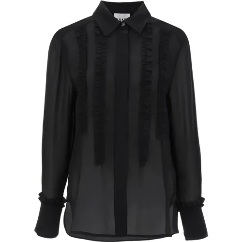 Blouses & Shirts > Shirts - - Ganni - Modalova