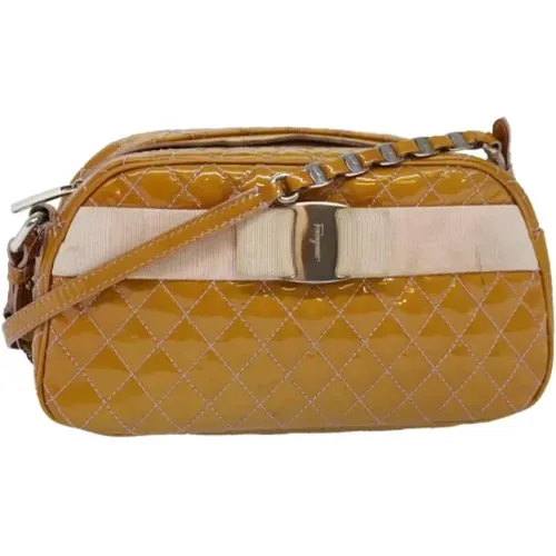 Pre-owned > Pre-owned Bags > Pre-owned Cross Body Bags - - Salvatore Ferragamo Pre-owned - Modalova