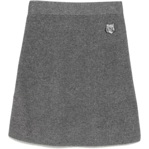 Skirts > Short Skirts - - Maison Kitsuné - Modalova