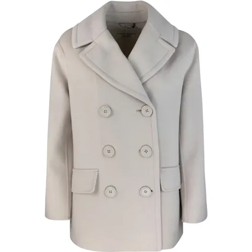 Coats > Double-Breasted Coats - - Max Mara Studio - Modalova