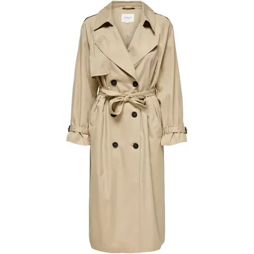 Coats > Trench Coats - - Only - Modalova