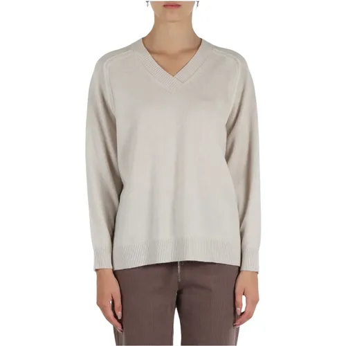 Knitwear > V-neck Knitwear - - Panicale - Modalova