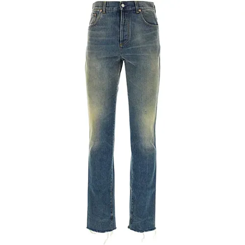 Jeans > Straight Jeans - - Gucci - Modalova