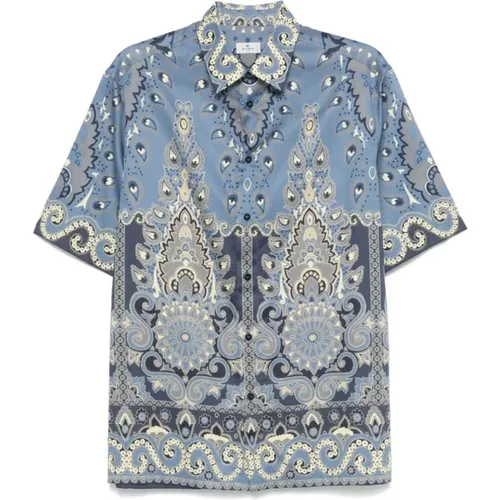 Shirts > Short Sleeve Shirts - - ETRO - Modalova