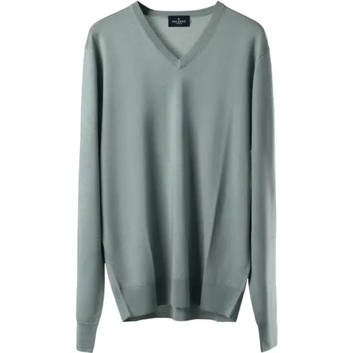 Knitwear > V-neck Knitwear - - Hackett - Modalova