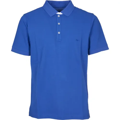 Fay - Tops > Polo Shirts - Blue - Fay - Modalova