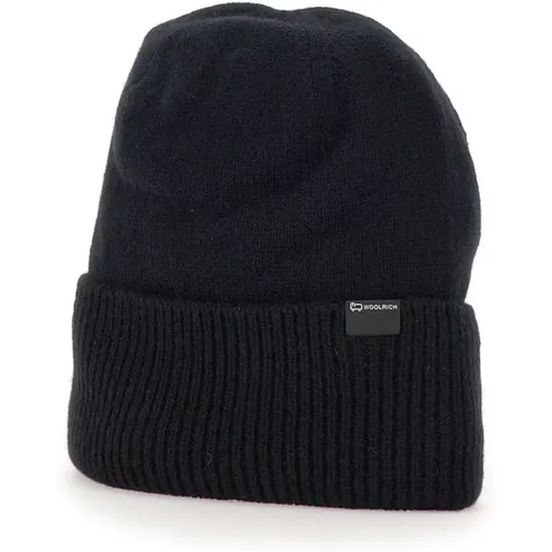 Accessories > Hats > Beanies - - Woolrich - Modalova