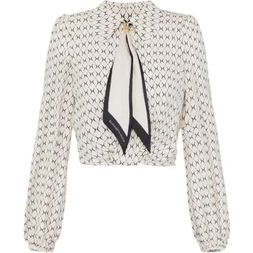 Blouses & Shirts > Blouses - - Elisabetta Franchi - Modalova