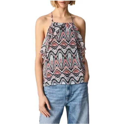 Tops > Sleeveless Tops - - Pepe Jeans - Modalova