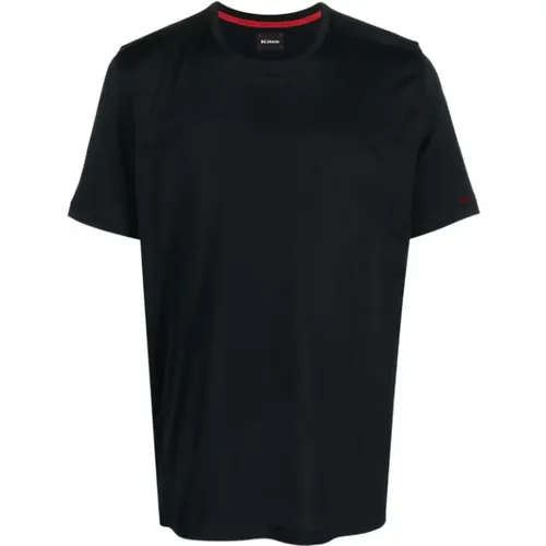 Kiton - Tops > T-Shirts - Black - Kiton - Modalova