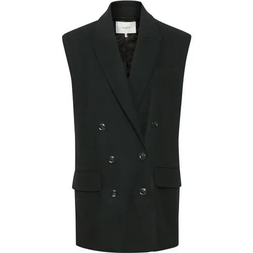 Gestuz - Jackets > Vests - Black - Gestuz - Modalova