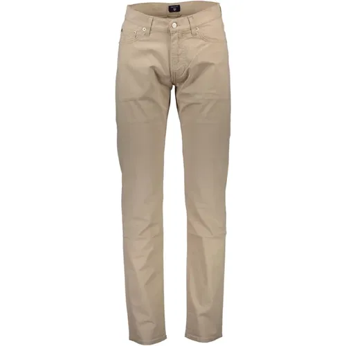 Gant - Trousers > Chinos - Beige - Gant - Modalova