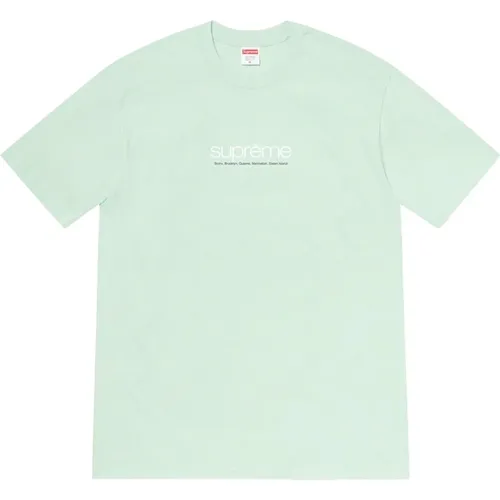 Supreme - Tops > T-Shirts - Blue - Supreme - Modalova