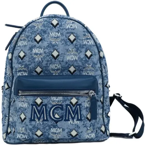 MCM - Bags > Backpacks - Blue - MCM - Modalova