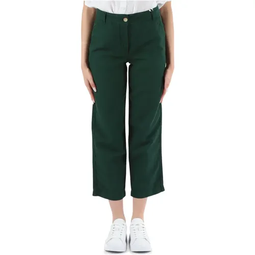 Trousers > Cropped Trousers - - Tommy Hilfiger - Modalova