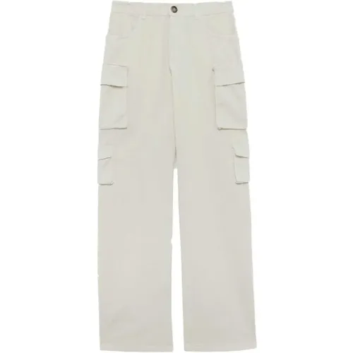 Trousers > Straight Trousers - - Ermanno Scervino - Modalova