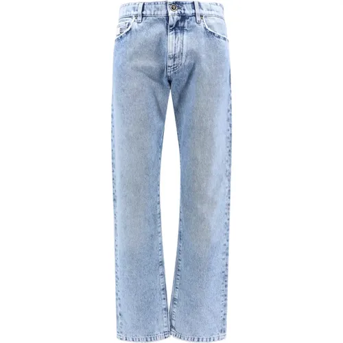 Jeans > Straight Jeans - - Versace - Modalova