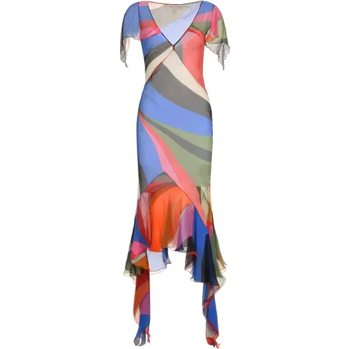 Dresses > Day Dresses > Midi Dresses - - EMILIO PUCCI - Modalova