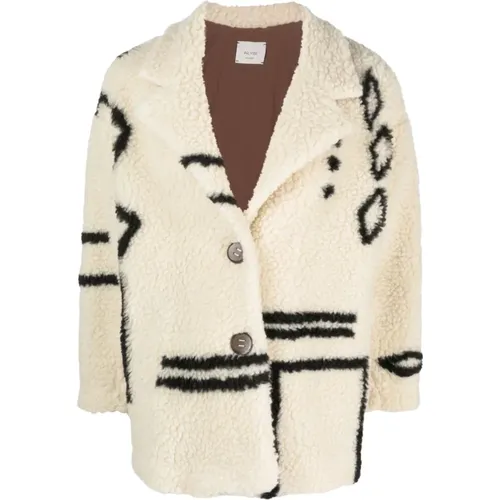 Jackets > Faux Fur & Shearling Jackets - - Alysi - Modalova