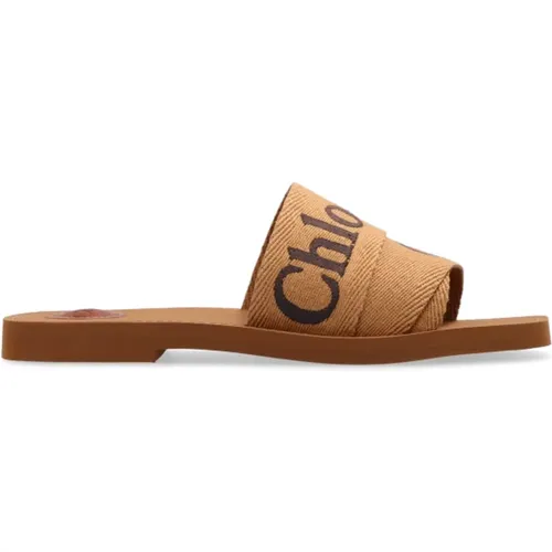 Shoes > Flip Flops & Sliders > Sliders - - Chloé - Modalova