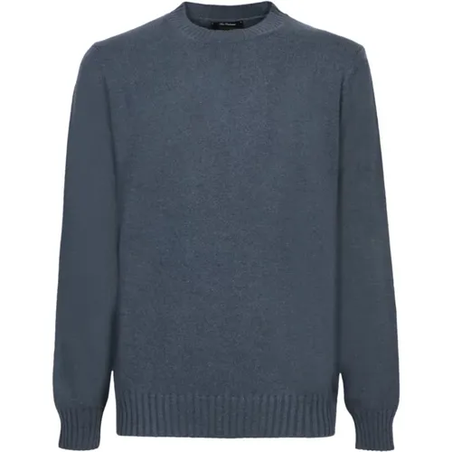 Knitwear > Round-neck Knitwear - - Dell'oglio - Modalova