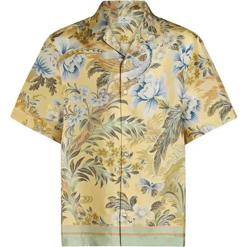 Shirts > Short Sleeve Shirts - - ETRO - Modalova