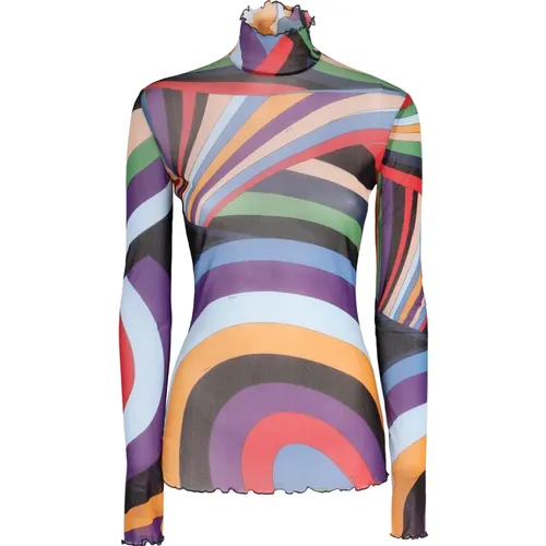 Tops > Long Sleeve Tops - - EMILIO PUCCI - Modalova