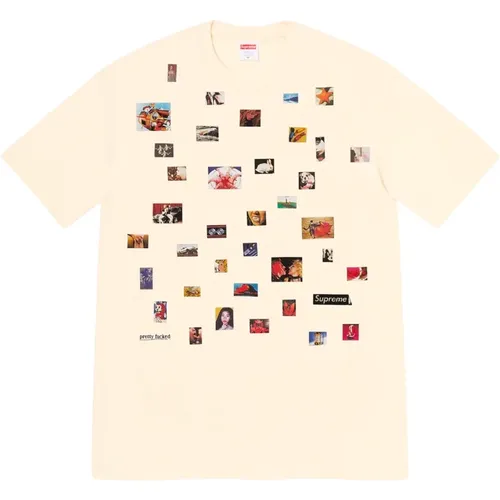 Supreme - Tops > T-Shirts - Beige - Supreme - Modalova