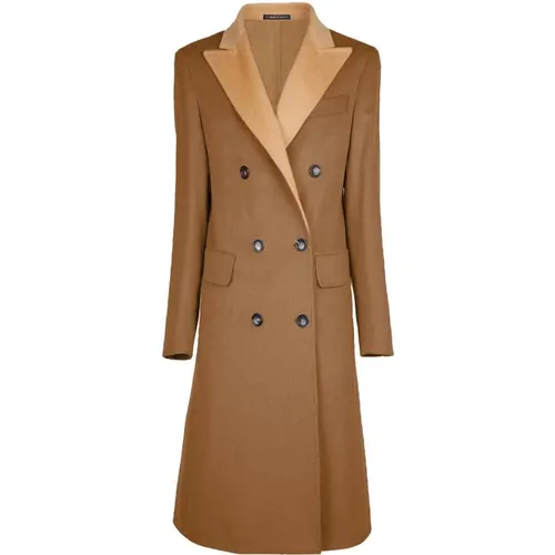 Coats > Double-Breasted Coats - - Made in Italia - Modalova