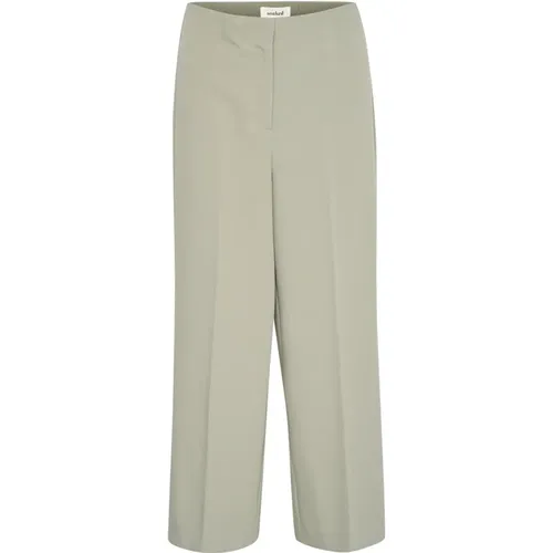 Trousers > Wide Trousers - - Soaked in Luxury - Modalova