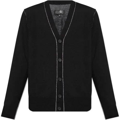 Knitwear > Cardigans - - MM6 Maison Margiela - Modalova