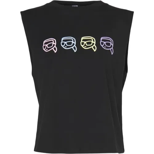 Tops > Sleeveless Tops - - Karl Lagerfeld - Modalova