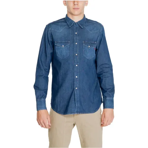 Shirts > Denim Shirts - - Replay - Modalova