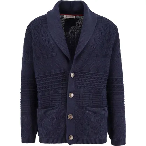 Knitwear > Cardigans - - BRUNELLO CUCINELLI - Modalova