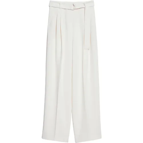 Trousers > Wide Trousers - - Max Mara Studio - Modalova