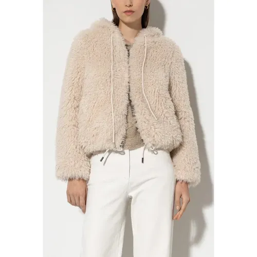 Jackets > Faux Fur & Shearling Jackets - - LUISA CERANO - Modalova