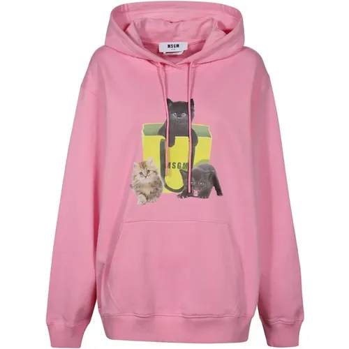 Sweatshirts & Hoodies > Hoodies - - Msgm - Modalova